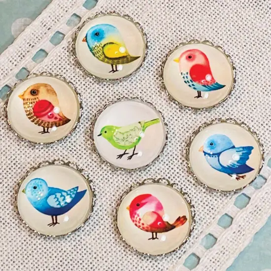 My Big Toe Designs Rockin Robin Needle Minder Set Accessory Multicolor {1}