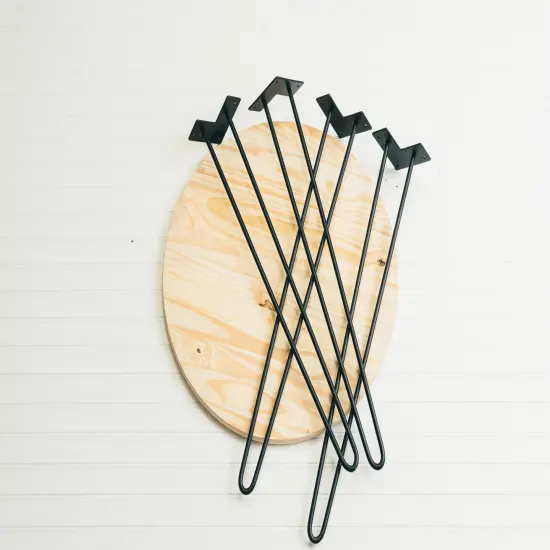 24" Solid Pine Wooden Top {4}