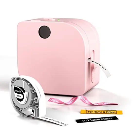 Label Makers - Label Maker Machine with Tape P12, Bluetooth Label Maker for Home Organization, Mini Label Printer with Tape 12mm x 4m, Sticker Maker Support Color Printing and Font, with Label {2}