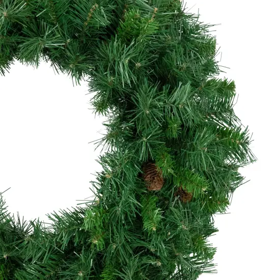 Northlight Black River Pine Artificial Christmas Wreath, 24-Inch, Unlit Green {5}