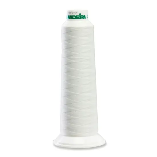 Aerolock Polyester Serger Thread --- 2,000 Yds --- Eggshell Color -- Ref. # 8020 by Madeira&reg; {1}