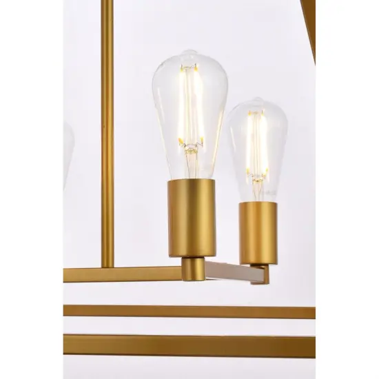 Declan 24 inch pendant in brass {5}