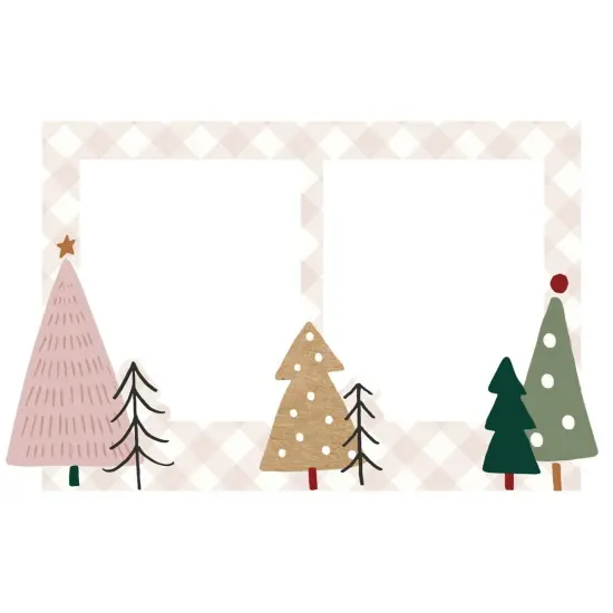 Boho Christmas Chipboard Frames {6}