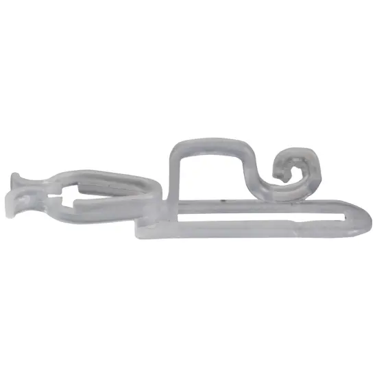 Northlight Commercial Grade Gutter and Shingle LED Christmas Light Clips - Clear - 100ct {4}