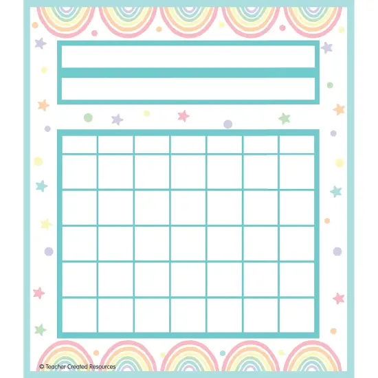 Pastel Pop Incentive Charts, 36 Per Pack, 6 Packs {2}