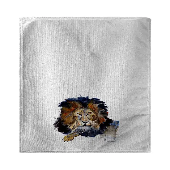 Betsy Drake Lion Beach Towel {1}