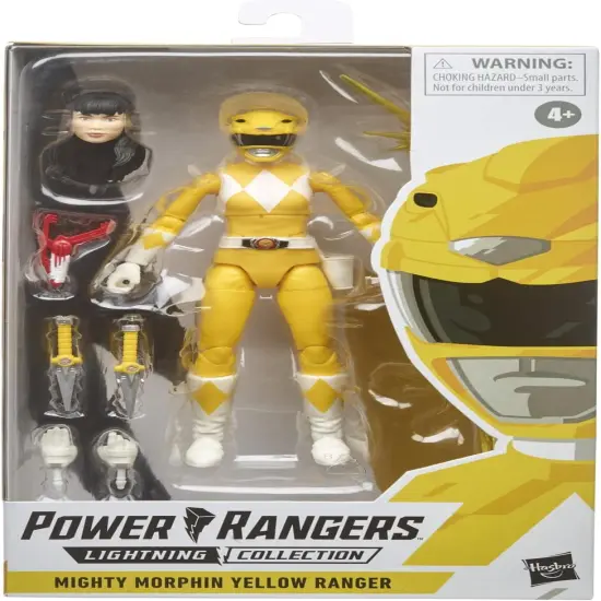 Power Rangers Lightning Collection Action Figure | Mighty Morphin Yellow Ranger {3}