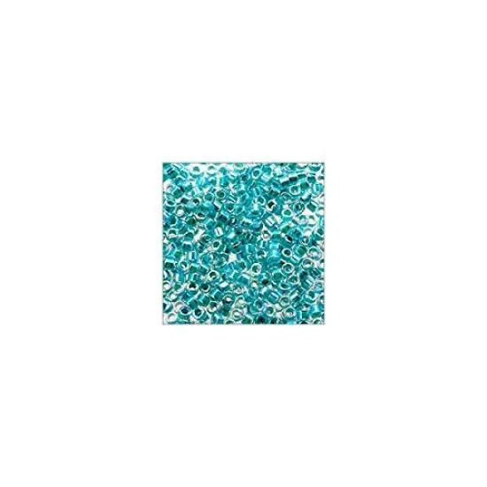Miyuki Delica Seed Bead 11/0 Transparent Seafoam Green {6}