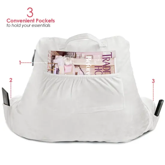 Nestl Reading Pillow White {4}