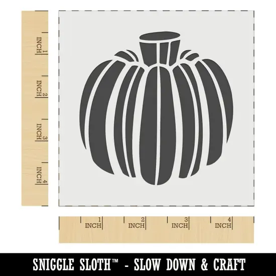 Fall Autumn Pumpkin Wall Cookie DIY Craft Reusable Stencil {6}
