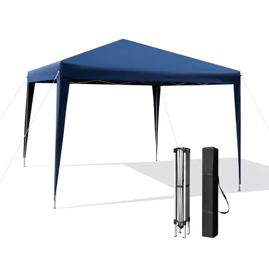 Outdoor Pop-up Patio Canopy forBeach and Camp Blue {3}