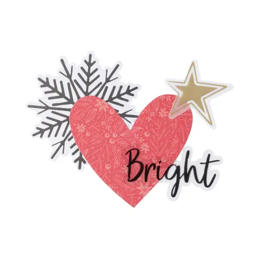 Vicki Boutin Peppermint Kisses Goodie Bag-Vellum, Acetate & Cardstock Die-Cuts {5}