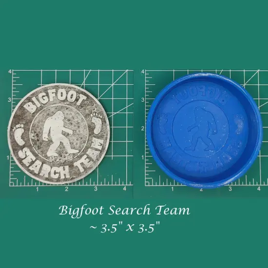 Bigfoot Search Team Silicone Freshie Mold {1}