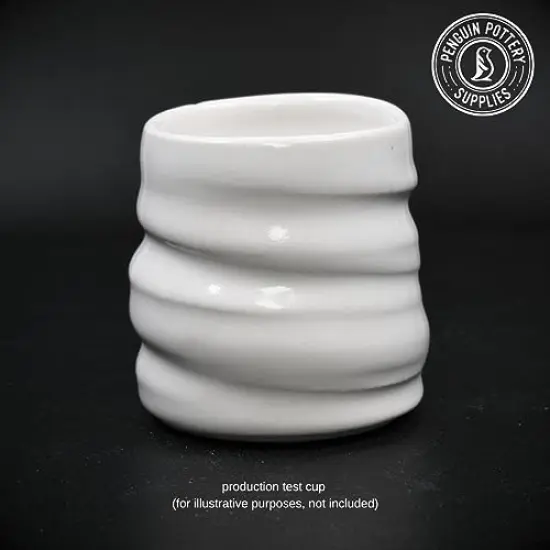 Penguin Pottery - 1/2 Gallon Mid Fire Glossy White Glaze - Cone 5-6 for Mid Fire Clay, High Fire Clay - Ceramic Glaze Pottery (1/2 Gallon | 64 oz | 1.9 L) {2}