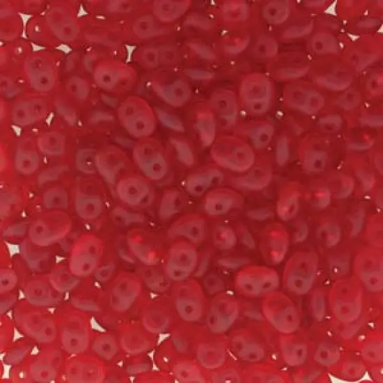 Superduo, Ruby Red Matte, SD9008-84110, 50 grams {1}