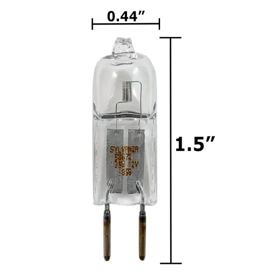 SYLVANIA 35w 12v Starlite Bi-Pin Quartz Halogen GY6.35 Light Bulb {2}