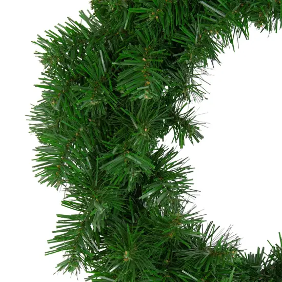 Northlight Deluxe Windsor Pine Artificial Christmas Wreath - 16" - Unlit Green {4}