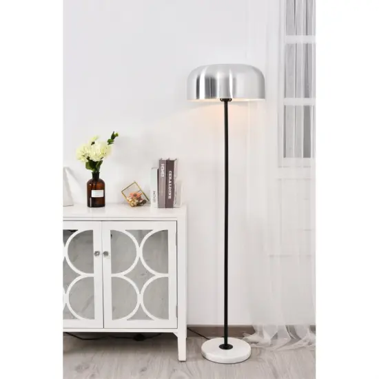 Exemplar 1 light brushed nickel Floor lamp {2}