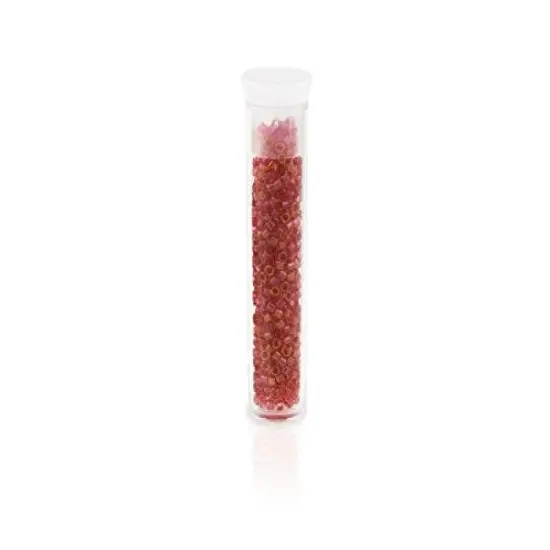 Miyuki Delica Seed Bead 11/0 Transparent Light Raspberry {2}