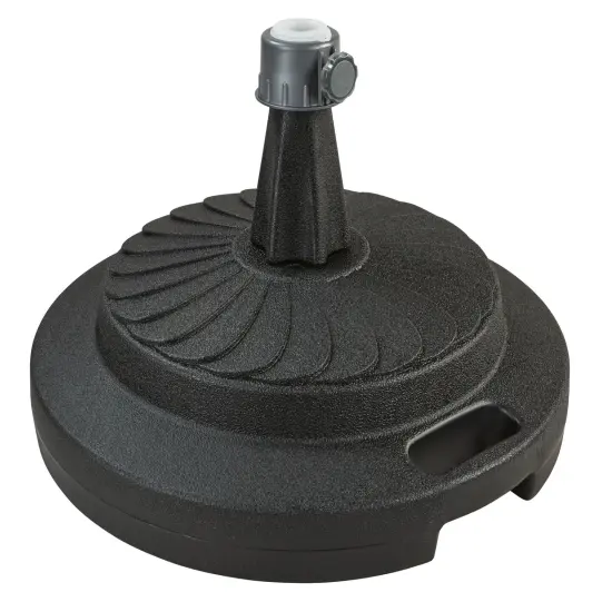 Free Standing Commercial Umbrella Stand 00290 Black {1}