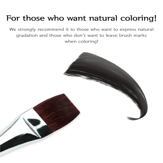 Herend Brush F-1000 Flat Brush (Squirrel) {5}