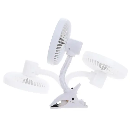 EZY-Fit Deluxe Clip-On Fan {6}