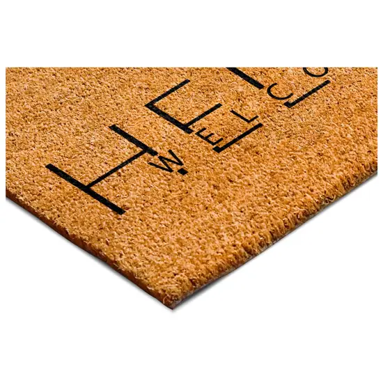 Welcome Greetings Doormat {7}