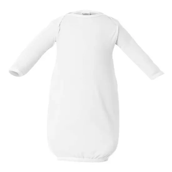Rabbit Skins&reg; Cozy Baby Rib Newborn Layette White {2}