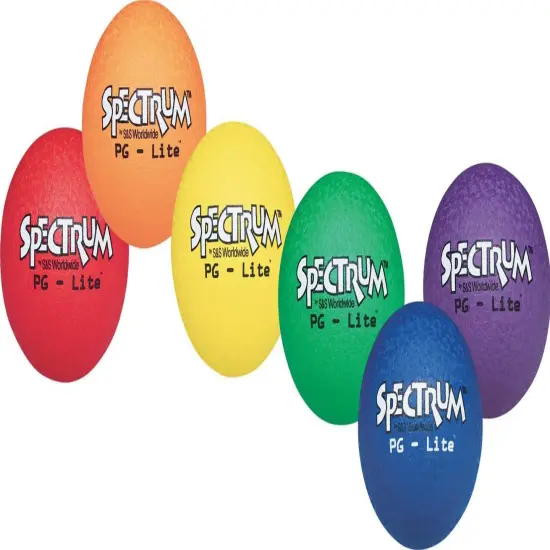 Spectrum&trade; PG-Lite Playground Balls, 8-1/2&rdquo; (Set of 6) {1}