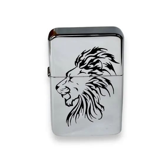 Lighter - Lion CHROME {1}