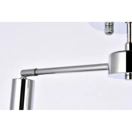 Zane 2 lights chrome flush mount {5}