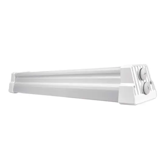NICOR 2ft White Extreme Environment Linear LED Vaportite, 5000K Gloss White {1}