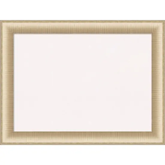 Elegant Framed Corkboard, White Cork Honey {1}