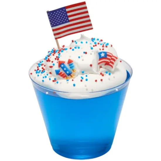 American Flag DecoPics Cupcake Decoration, 12ct {5}