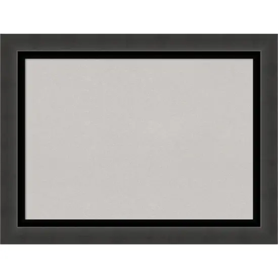 Tuxedo Black Framed Corkboard, Grey Cork {1}