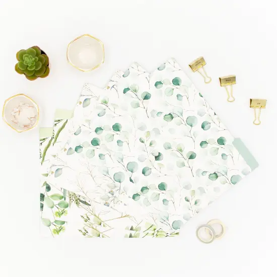 bloom daily planners File Folder Set, Eucalyptus {6}