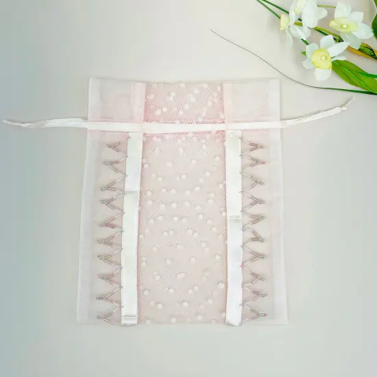 5 Yards of Lucy Beaded Fringe Trim - ! inch widthx 18 inches length Lavender {4}