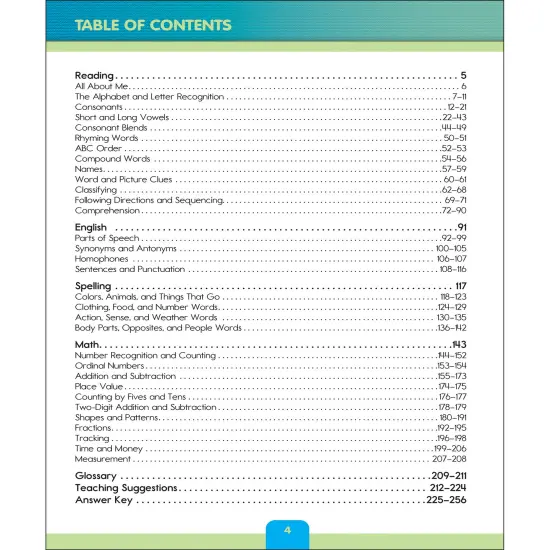 Carson Dellosa Complete Book of First Grade Workbook, Spelling, Parts of Speech, Math, Reading Comprehension, and Writing Practice, Classroom or Homeschool Curriculum {3}
