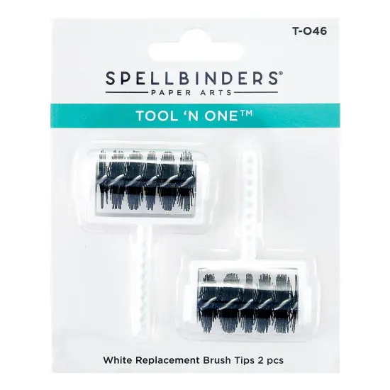 Spellbinders Tool 'n One Replacement Brush Tips-2/Pkg {1}