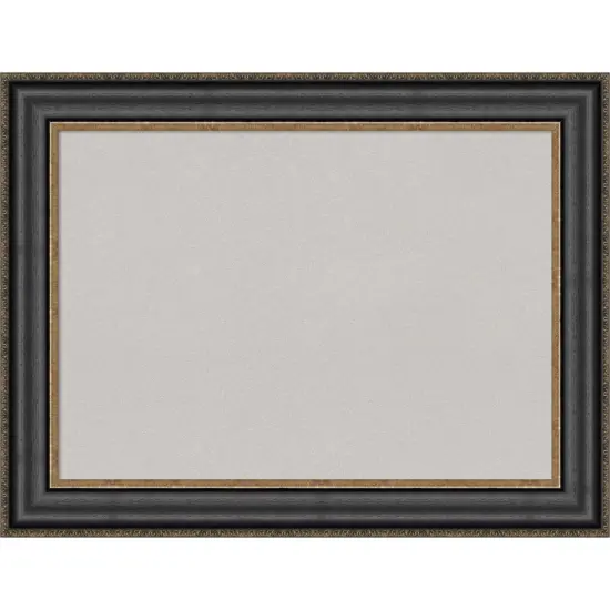 Thomas Black Bronze Framed Corkboard, Grey Cork {1}