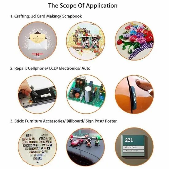 Kitcheniva Double Sided Strong Sticky High Temp Tape {6}