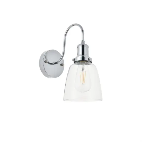 Felicity 1 light chrome Wall Sconce {5}