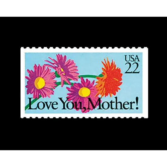 Card For Mother Coin and Stamp Collectible Greeting {5}
