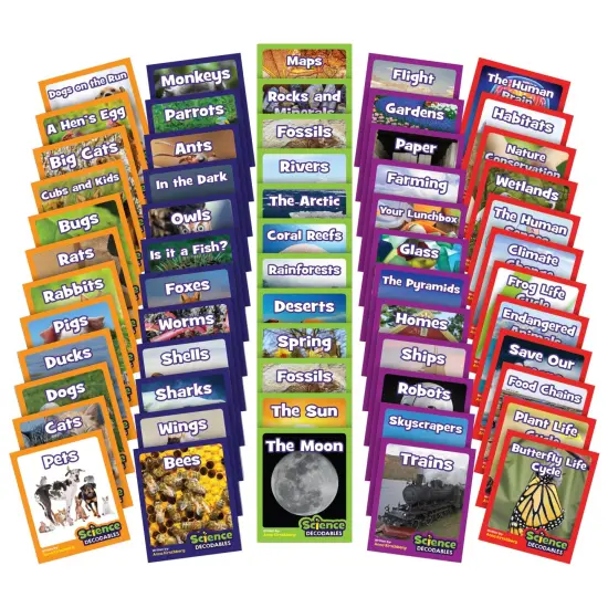 Letters & Sounds Science Decodables Non-Fiction Boxed Set {3}