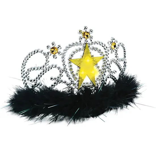 Plastic Light-Up Star Tiara (Pack of 6) {1}