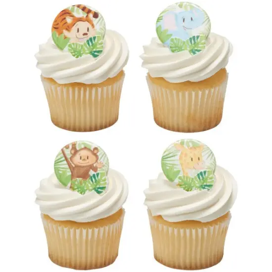Baby Animals Cupcake Rings, 12ct {2}