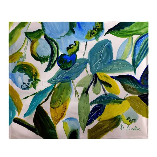 Betsy Drake Betsy's Blueberries Throw Multicolor {1}