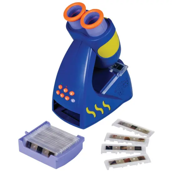 Educational Insights GeoSafari Jr. Talking Microscope Blue {1}
