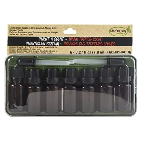 Life Of The Party Invent-A-Scent Fragrance Assortment 6/Pkg-Warm Tropics {1}