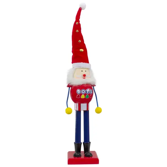 Northlight 16.75" Red and Blue Dots Christmas Nutcracker Figurine {1}